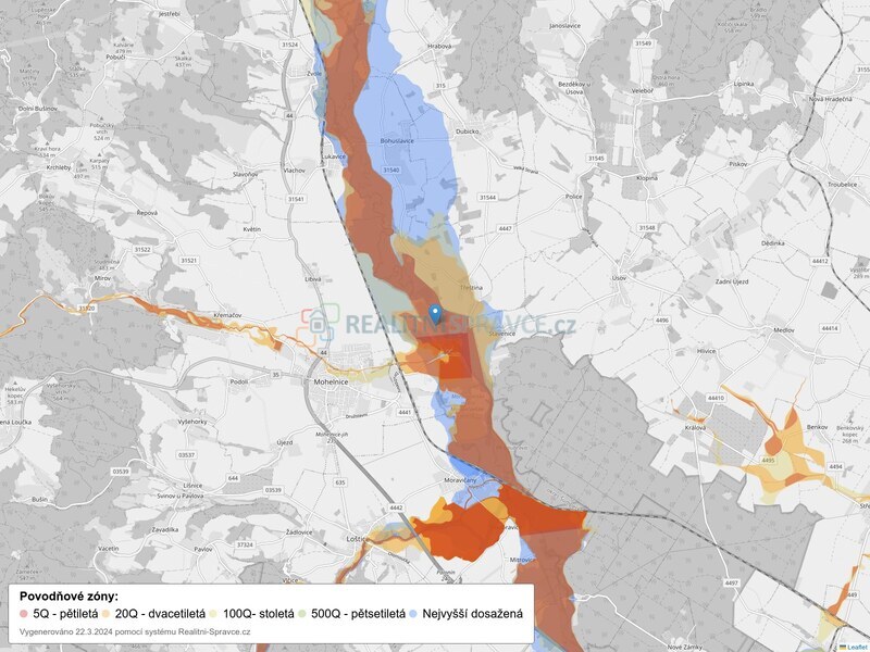 Prodej pozemku k výstavbě developerského pozemku o velikosti 4000m2