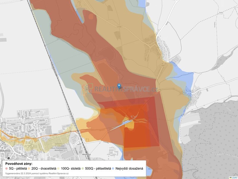 Prodej pozemku k výstavbě developerského pozemku o velikosti 4000m2