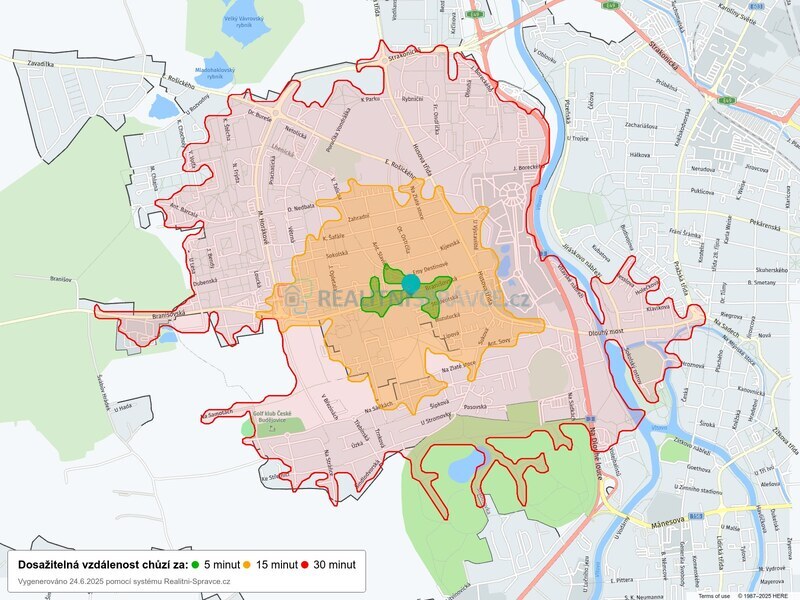 Novostavba bytového domu o 30 jednotkách na ulici Branišovská, České Budějovice