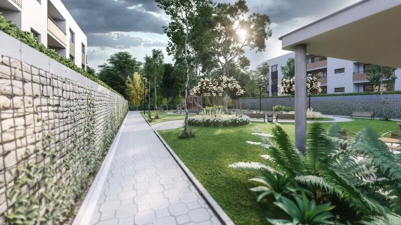 Novostavba bytového domu o 30 jednotkách na ulici Branišovská, České Budějovice - 3.etapa